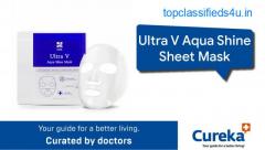 Ultra V Aqua Shine Sheet Mask - Buy online from Cureka