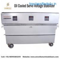Oil Cooled Servo Voltage Stabilizers Manufacturer in Ghaziabad, Delhi
