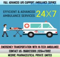 Choose ICU Care Medivic Ambulance Service in Danapur, Patna
