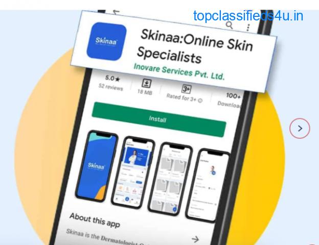 Online skin specialists app