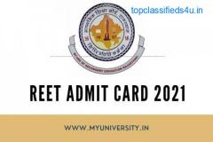 Reet admit card 2021