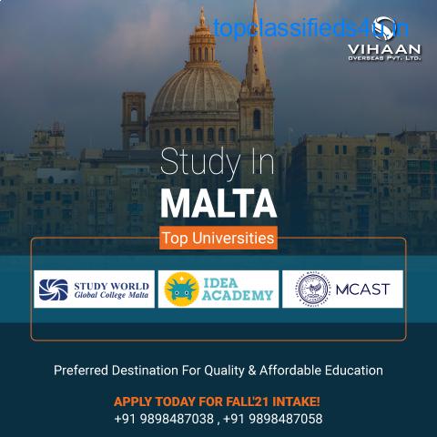 Study in Malta | Consultant For Malta Study in Gandhinagar