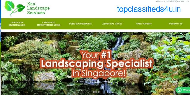 Professional Gardening services in Singapore | Ken Land Scape
