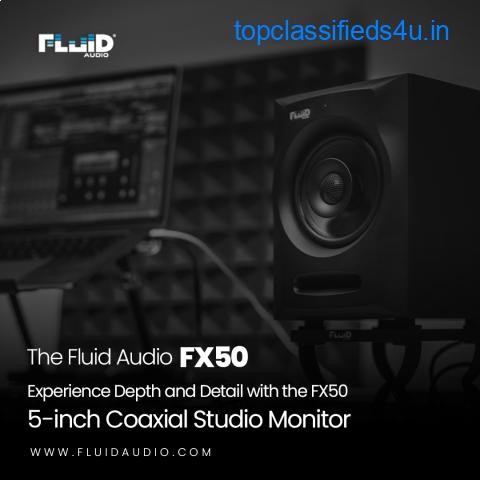 FX 50 Studio Monitors - The Coaxial Design