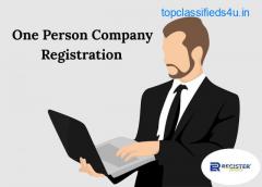 One Person Company Registration - RegisterExperts