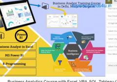 Business  Analyst Training Course in Delhi, 100% Job, Online Training