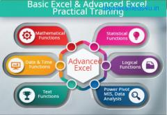 Best Excel Training in Noida, Ghaziabad, Data Analysis in Advanced Excel Certification Course,