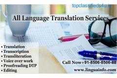 TOP Language Translation Company In India And Worldwide | Linguainfo