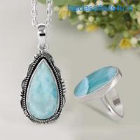 The Beautiful Design of Larimar Gemstone Jewelry