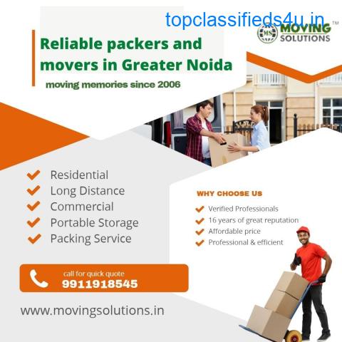 Reliable Packers and Movers in Greater Noida at Affordable Prices