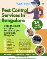 Hire the Most Genuine Services of Pest Control in Bangalore