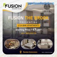 4 bhk prime apartments| Greater Noida West | Fusion The Brook