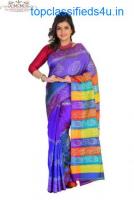 Get Authentic Pure Silk Sarees Online from AMMK
