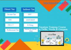 Taxation Certification Course in  Delhi, Tally and SAP FICO Software by CA, 