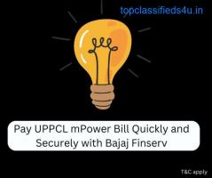 Pay UPPCL mPower Bill Quickly and Securely with Bajaj Finserv