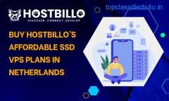 Buy Hostbillo’s Affordable SSD VPS Plans in Netherlands