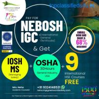  Register for NEBOSH IGC  Course In Maharashtra...!
