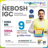 Enroll in NEBOSH IGC Course in Kerala & Unlock Exclusive Offers