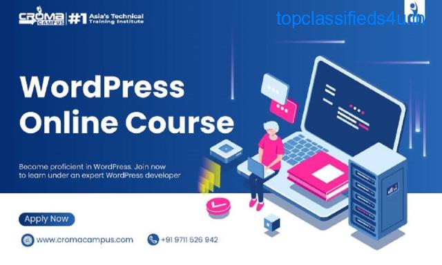 Enroll in WordPress Online Course at Croma Campus