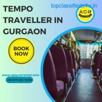 Get Tempo Traveller on Rent in Gurgaon