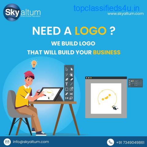 Create unique logo with Best graphic design company in RT nagar bangalore Skyaltum.