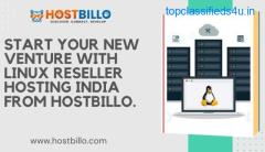 Start Your New Venture With Linux Reseller Hosting India from Hostbillo.