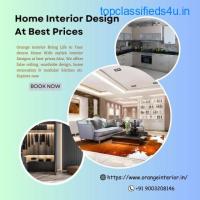 Home Interior Designers Chennai | Orange interior