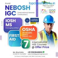   Step into a prosperous future with NEBOSH IGC  in  Kolkata