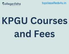 KPGU Courses and Fees