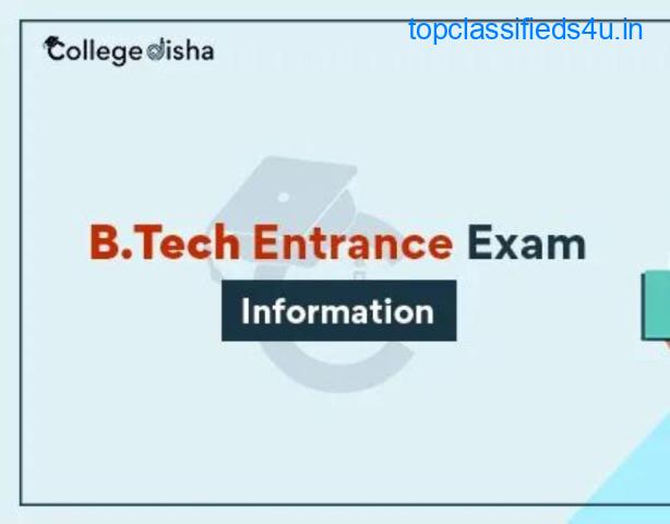 B.Tech Entrance Exam 2023
