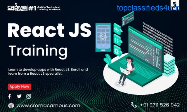 Join Best React JS Course | Croma Campus