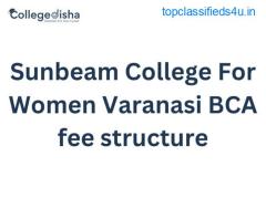 Sunbeam College For Women Varanasi BCA fee structure