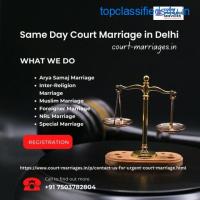 Same Day Court Marriage in Delhi
