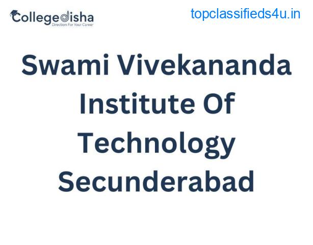 Swami Vivekananda Institute Of Technology Secunderabad