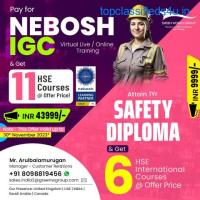   kickstart your Career In NEBOSH IGC and safety Diploma 