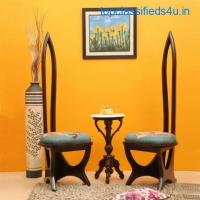Wooden Whispers: Invest in Style - Buy Living Room Chairs Today!