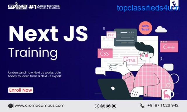 Get enroll in Croma Campus For Next Js Training
