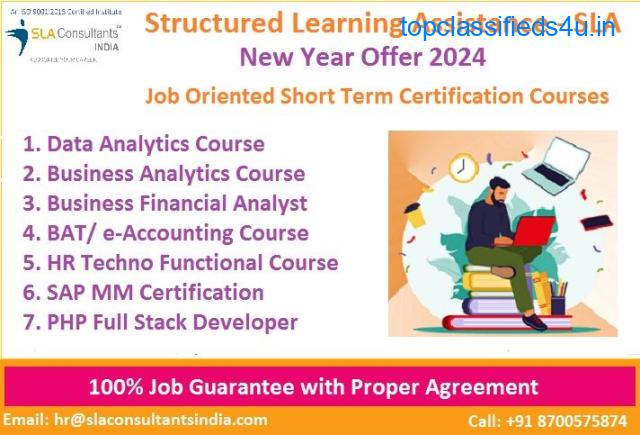 GST Certification Course in Delhi, 100% Job Guarantee, Accounting Job Oriented by SLA