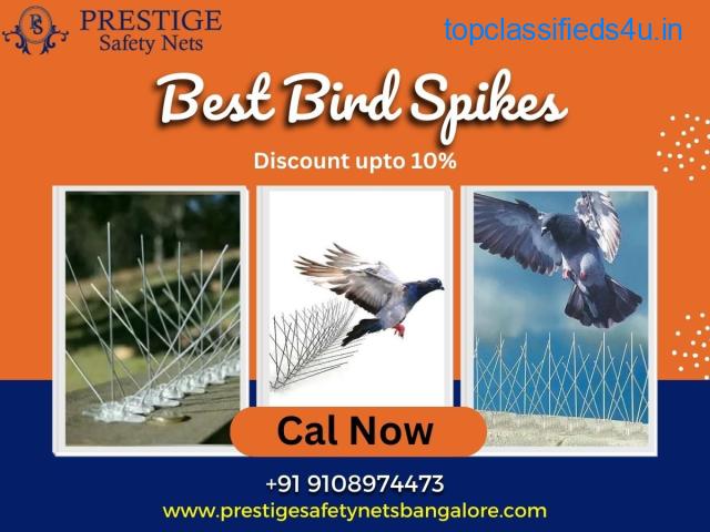 Keep Birds at Bay with Prestige Safety Nets - Bird Spikes in Bangalore