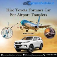 Premium Fortuner Car Rental - Jaipur's Best Choice