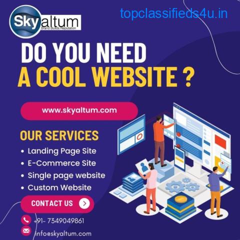 Get a High-Quality Website with Skyaltum, Best Web design company in Bangalore