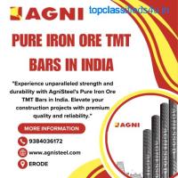 Pure Iron Ore TMT Bars in India