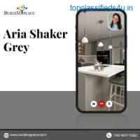 "Elevate Your Space: Aria Shaker Grey - The Ultimate Elegance"