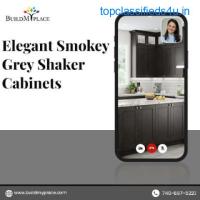 Transform Your Kitchen with Elegant Smokey Grey Shaker Cabinets: A Stylish Upgrade"