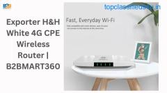 Exporter H&H White 4G CPE Wireless Router | B2BMART360