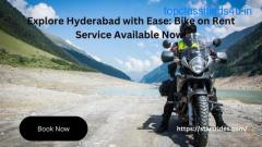 Explore Hyderabad with Ease: Bike on Rent Service Available Now!