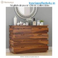 Buy Luxurious Wooden Chest of Drawers for a Sophisticated Bedroom