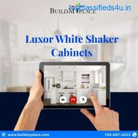 Elevate Your Kitchen: Luxor White Shaker Cabinets - Timeless Elegance