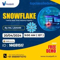      Snowflake Online Training Free Demo