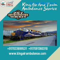 Choose King Train Ambulance Services in Guwahati with a High-Tech Ventilator System